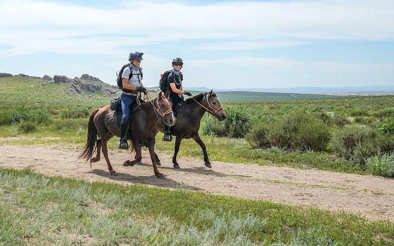 equestrianist's tweet photo. Rider Arianna Leoni :  Room to Read’s cause is so important and our friends and family were extremely generous - thinking of the girls whose lives we would impact when things got rough out on the steppe definitely helped get us through!

We raised £219,053

Photo by @sharileet https://t.co/H7wPn8V0V6