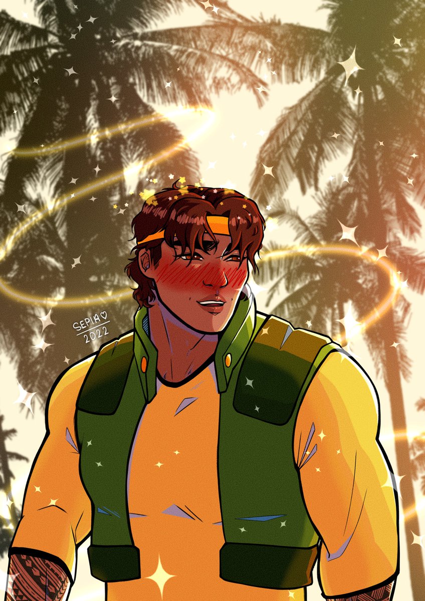 sepiacigarettes's tweet photo. redraw from last year for @hunkuary2021 #vldhunk https://t.co/vnBF0xeJJw