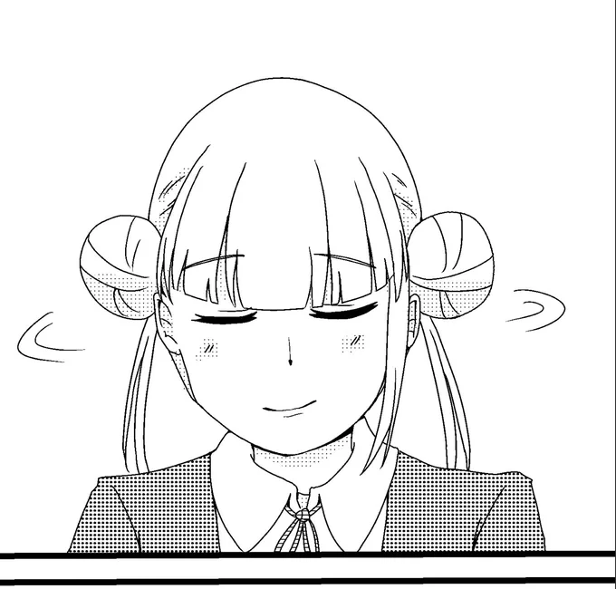 トーン貼ったら急に漫画みたいな顔し始めた原稿くん 