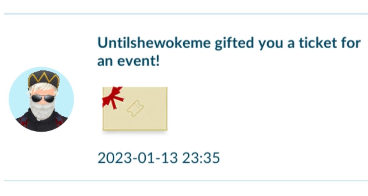 Thank you for the ticket 
@untilshewokeme 💜