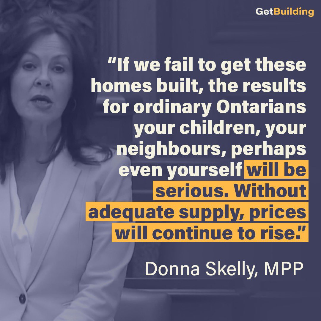 getbuildingca's tweet photo. Ontario must #GetBuilding or home prices will continue to rise. https://t.co/68XaT6we0M