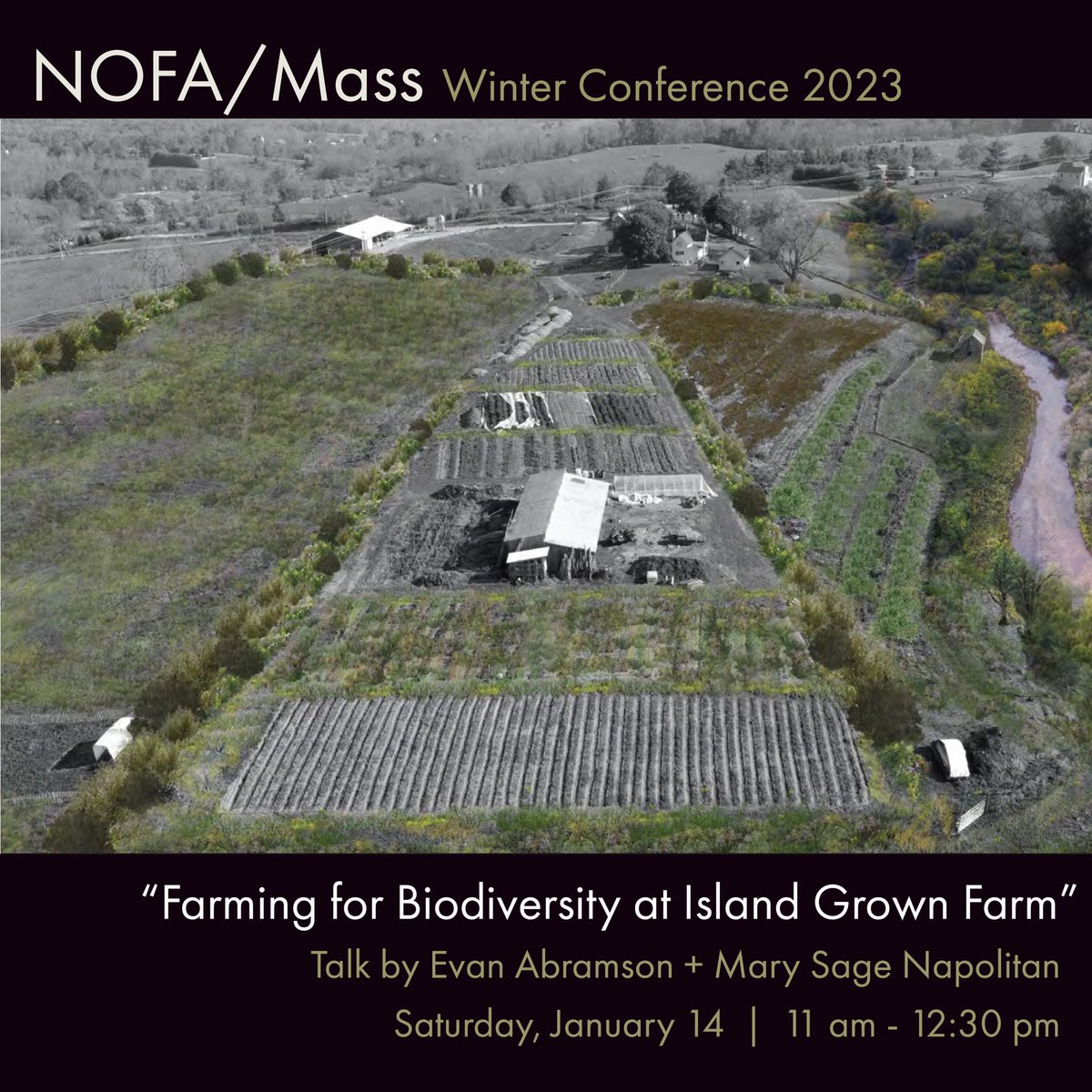 Presenting tomorrow at the <a href="/NOFAMass/">NOFA/Mass</a> conference! To learn more, download the free 
plan for creating and maintaining #biodiversity on farmscapes at landscapeinteractions.com/projects, and check out our episode on the NOFA podcast! podcasts.apple.com/us/podcast/nof…