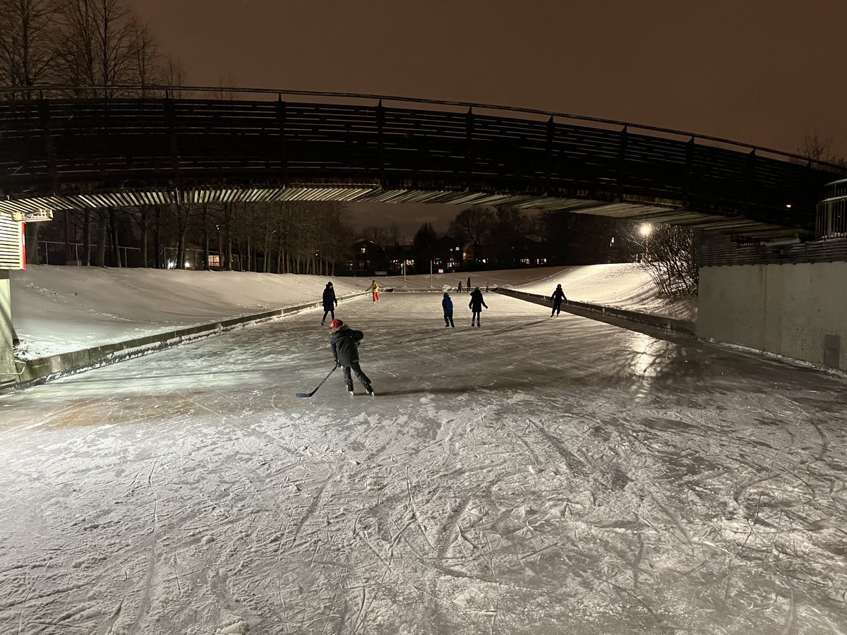 Friday night in Toronto
