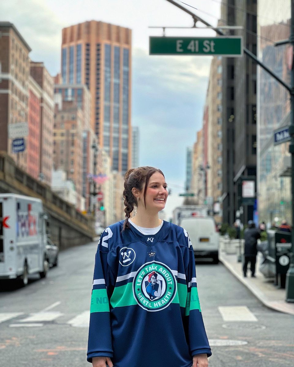 Riveters's tweet image. This weekend is our Mental Health Awareness Weekend, so in honor of the weekend, we’re wearing our commemorative 2023 Let’s Talk About Mental Health jerseys. Join us this weekend for our game Saturday, presented by @bakerstreetpsych and Sunday presented by @be_mightier 

💙💚