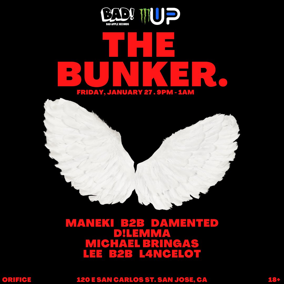 No better way to start 2023. In THE BUNKER ❤️‍🔥🕊