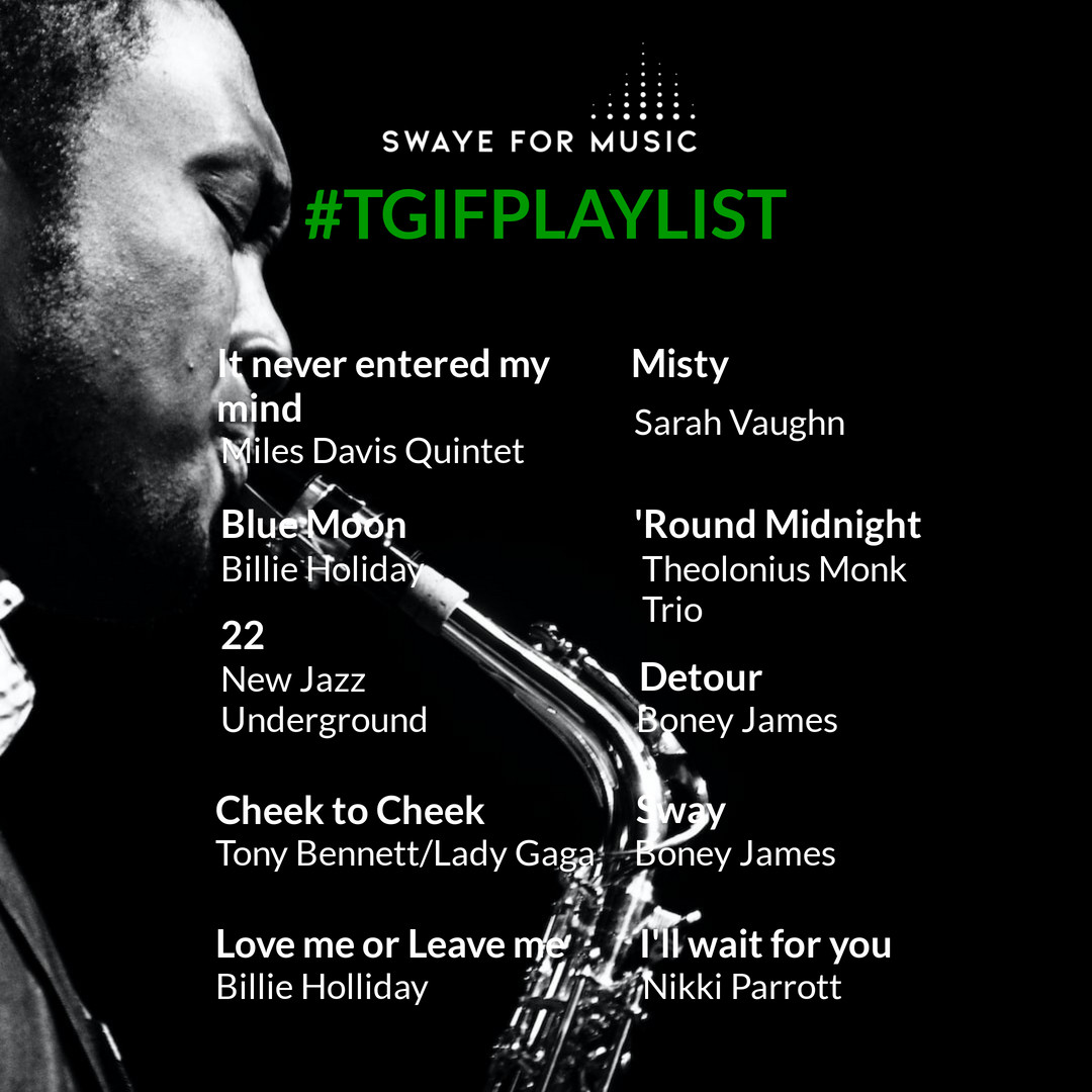 Jazz up the weekend with Swaye friend Gregory E. while you JOIN the Swaye.com waitlist! Support artists in a whole new way! #fanlove #stock #nft

Listen via YouTube Music:  rpb.li/sYo

#sarahvaughn #ladygaga #boneyjames #newjazzunderground #nikkiparrott