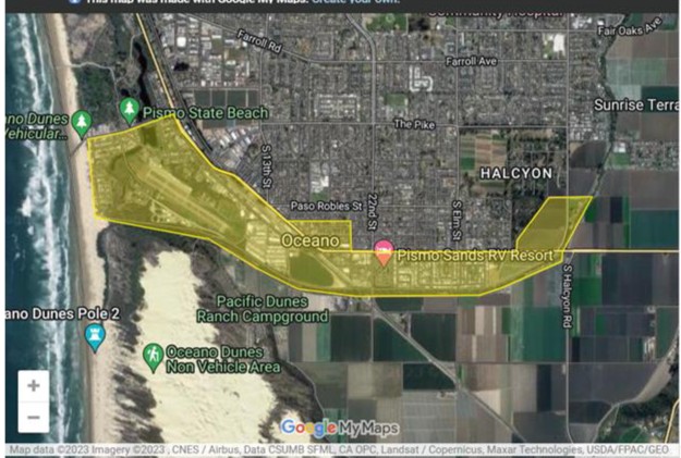 slocountyoes's tweet photo. An Evacuation Warning has been issued for Oceano residents in the area near the Arroyo Grande Creek Levee. https://t.co/Pl2veXcvAI
Detailed interactive maps of the Evacuation Warning area at https://t.co/iq2yB5kX0a https://t.co/iuRODPZWOH