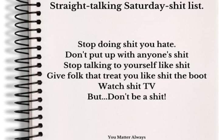 Some #straighttalkingsaturday messages are worth repeating and repeating and repeating and...youget the idea 💜👍🏼💜 #YouMatterAlways #sayitasitis #selfpreservation #knowyourself #selfreflection #pauseforthought