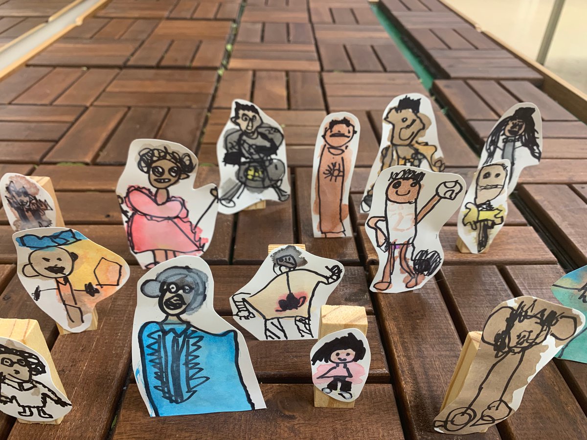 SimrynMann's tweet image. We spent time today learning some of the stories of historical and current Black figures who have changed our world for the better. We drew them to remember their stories and to use as characters when we do storymaking to inspire new ones  #BlackExcellenceDay #sd36learn