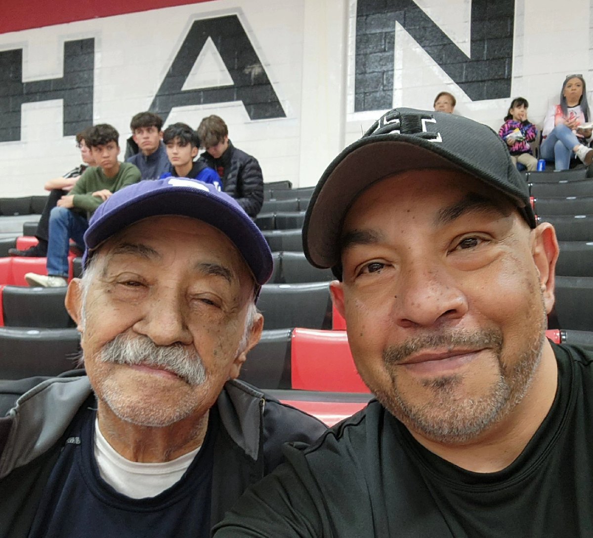 Brought Pops to watch the Knights take of business.  #KingdomOfChampions #MyHeroMyDad