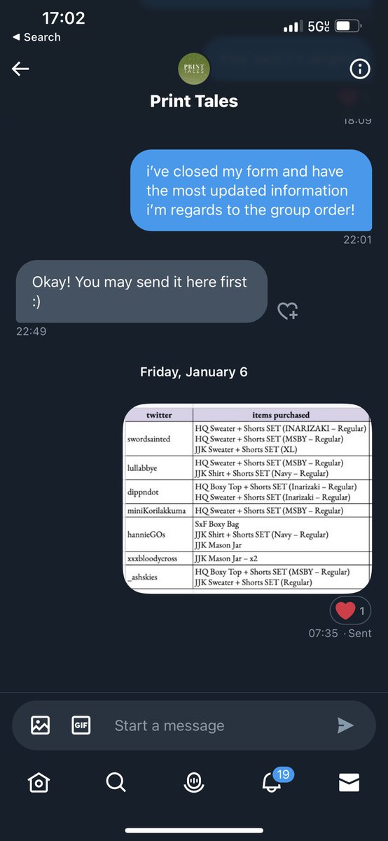 🌱 [#hanniegoupdates]

realized i didn’t make an update 🥲 i haven’t made a payment yet and they have not replied so i reacted to bump it up ^^~