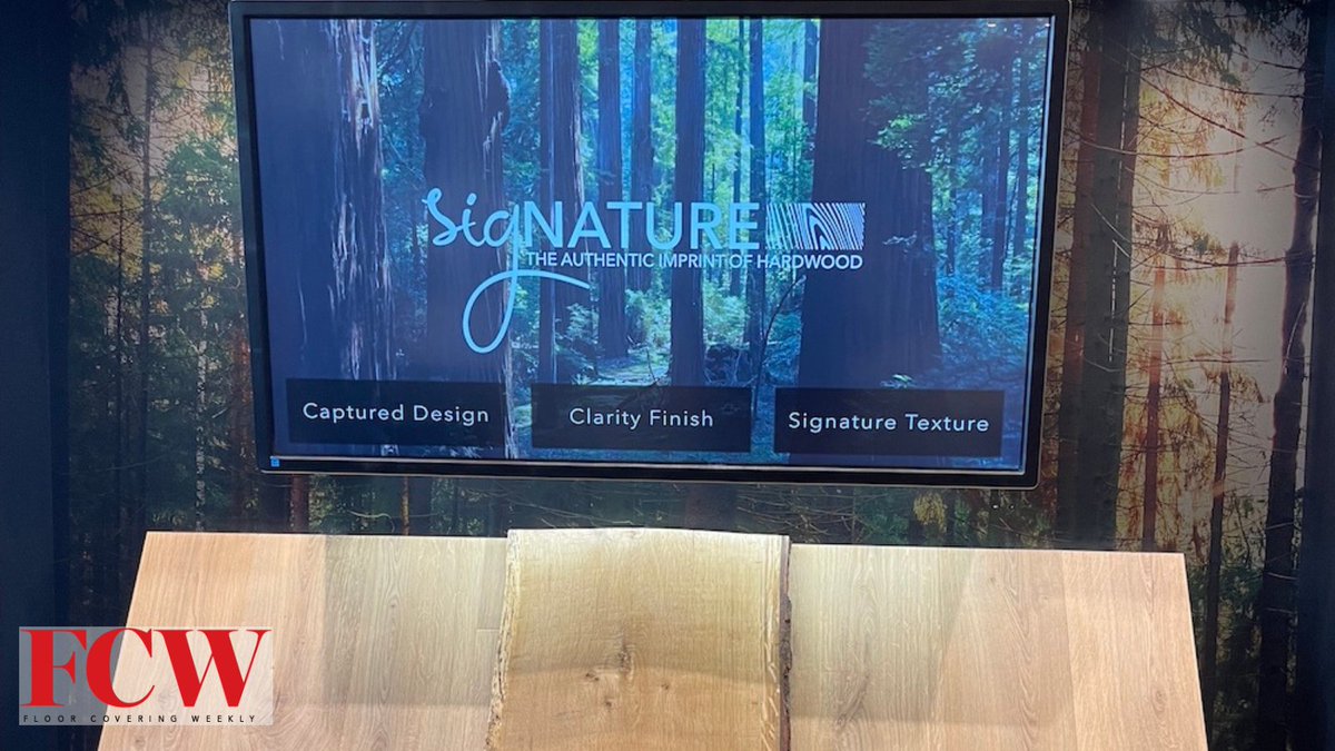 MohawkFlooring's tweet image. Hard Surface is amping up the #realism with #SignatureTechnology at Mohawk&apos;s #MomentumRoadshow2023. The #SmartStrand Color Wall is making a #bold statement for the possibilities of soft, durable #carpet #floors in clients homes.

Full @FCWMagazine Article: bit.ly/3w3oWvO