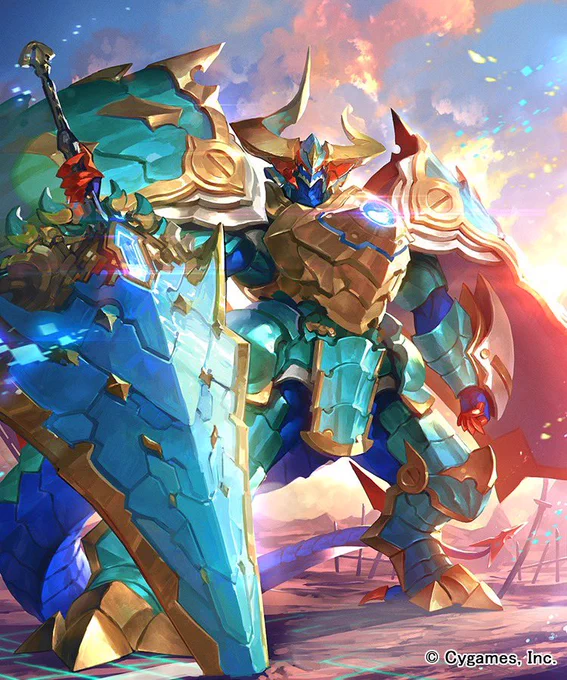 レーヴァテインドラゴンの進化後チョイスの3モードを担当させていただいております〜!それぞれ順番にアタックモード、ディフェンスモード、ブラストモードです!#アニシャド #シャドバ #シャドウバースF 