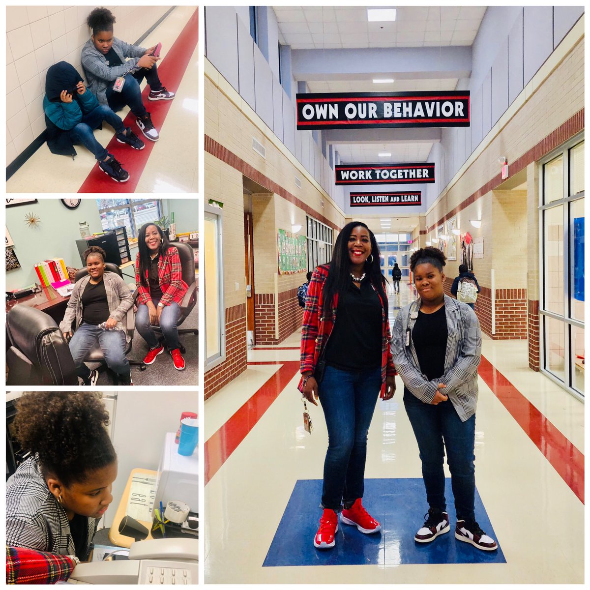 5th grader-Kailey Garrett was Principal for the Day! 🙌🏾AWESOME with morning announcements, managing her schedule, conducting mini-walkthroughs, and helping her peers make better decisions! Principal Garrett has set the bar high for the next Principal for the Day! <a href="/SHCrowleyElem/">S.H. Crowley Elementary</a>
