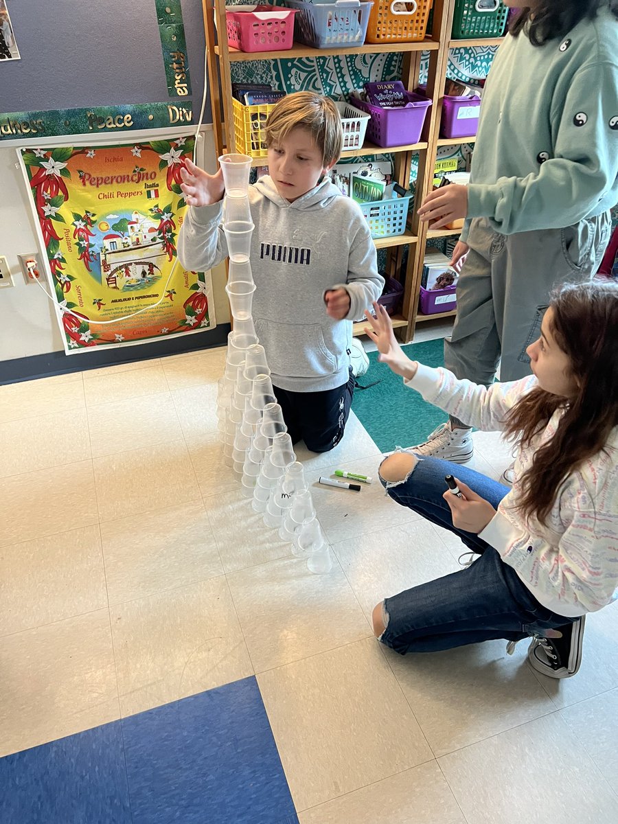 Martin’s Big Words STEM Challenge in action