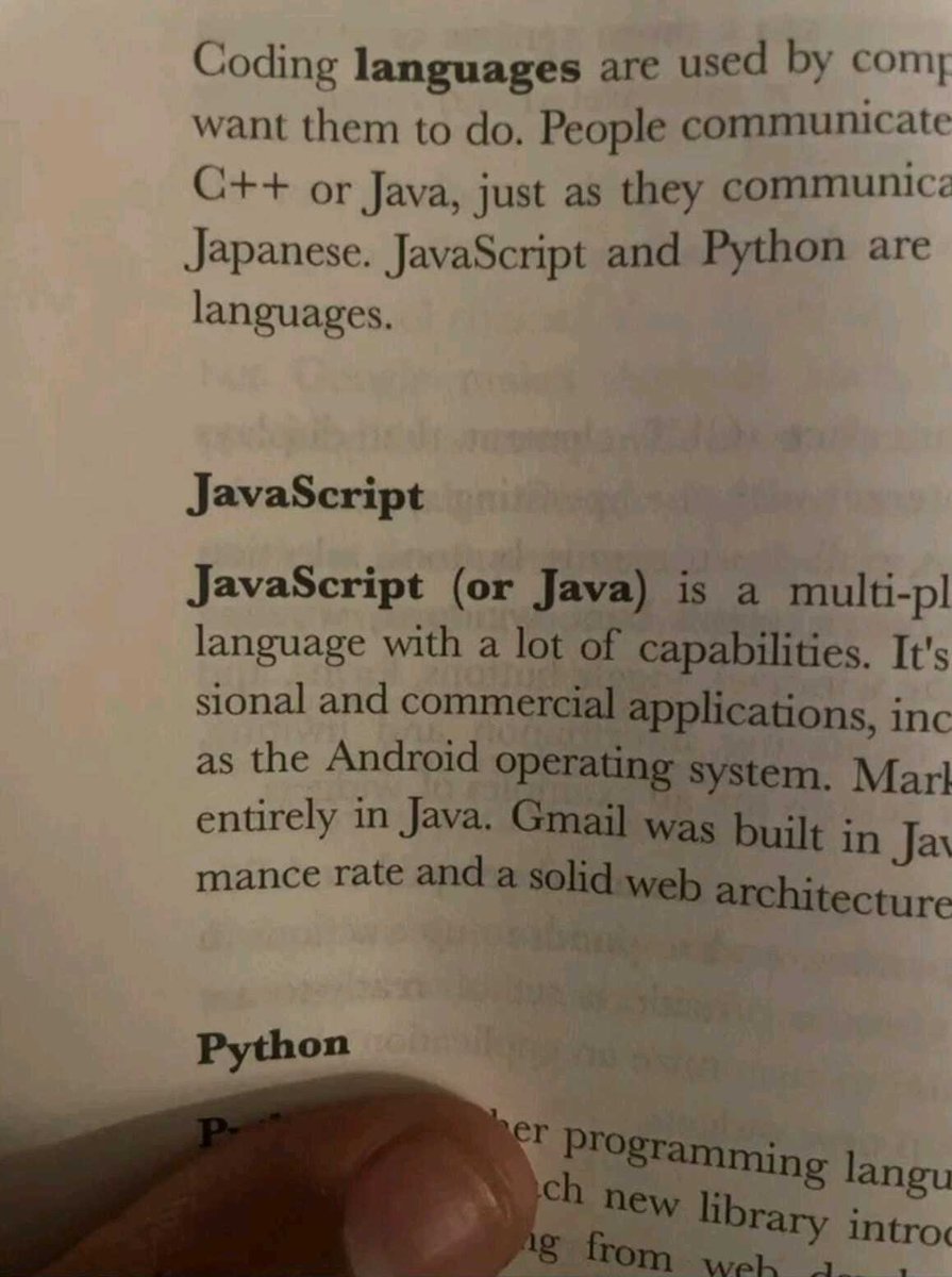 - Los libros siempre son más confiables que internet
- Los libros:

#desarrolloweb #javascript