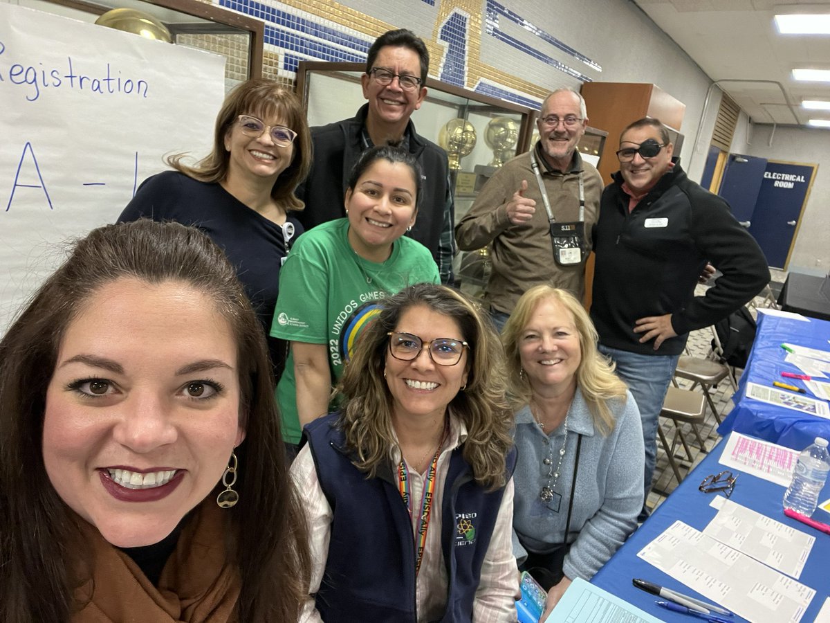 The EPISD Academics team getting ready for our district Science Fair. Great time setting up and greeting our rockstar students. Shout out to <a href="/galapagos2k2/">Alfred Daniel Olivas</a> for helping us out!