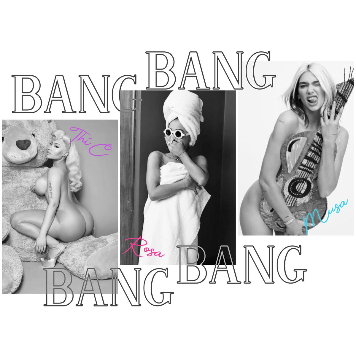 rosaliasong's tweet photo. Meu novo single “Bang Bang” Ft. Musa and Thi c. Está disponível já! 

#singlesBLD https://t.co/o83c8mT4Na