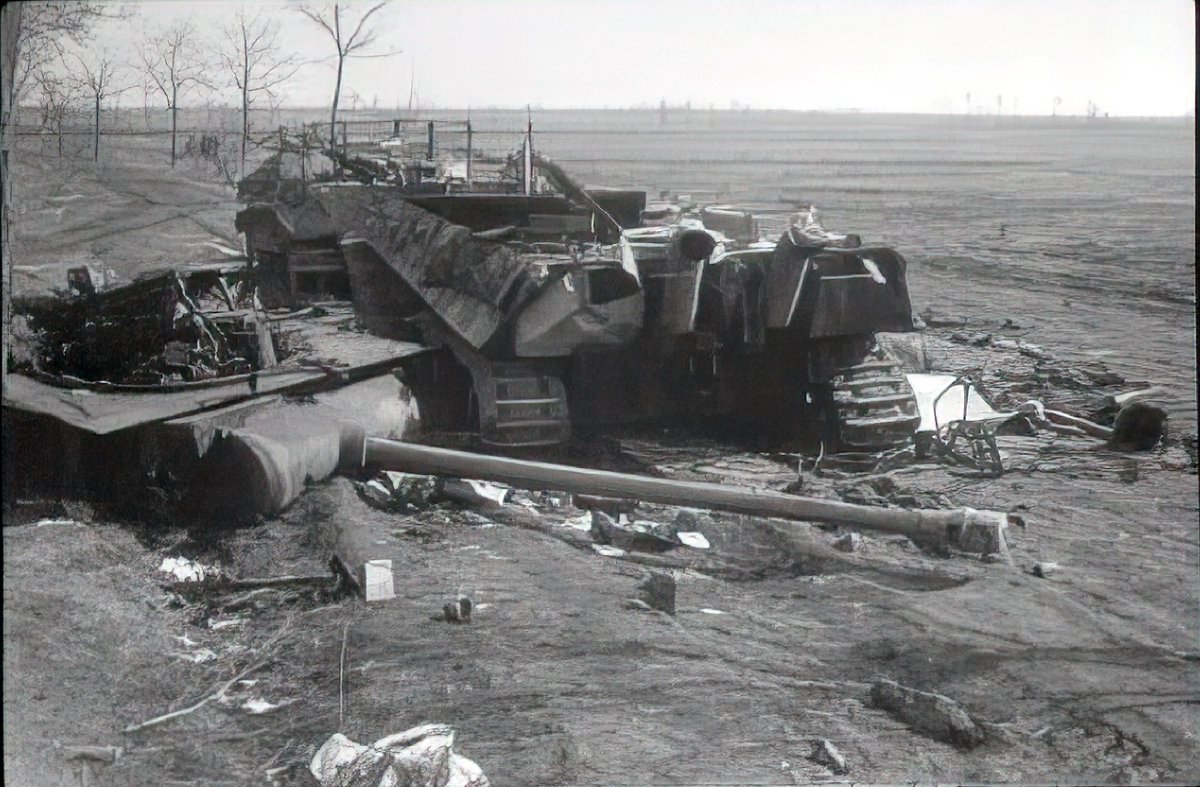 Tank Archives on Twitter "Destroyed Panther tank. Detonation of the