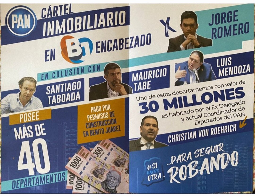 MaryGaba7's tweet photo. Los del #cartelinmobiliariobj a Prisión,  es el clamor de miles de vecinos defraudados.  Justicia piden a gritos. #OposicionMiserableYMezquina https://t.co/Xt0zWssmTo