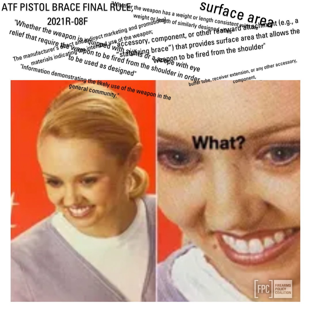 Firearms Policy Coalition on Twitter "The ATF Pistol Brace Final Rule