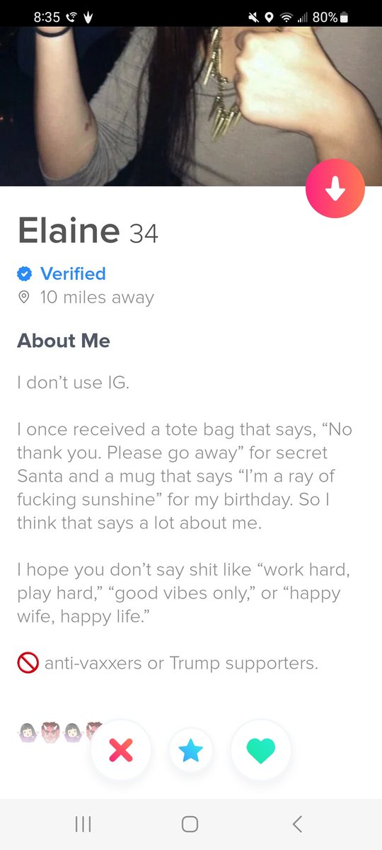 Oh look here! A Tinder woman who can't handle Trump supporters! Boo hoo! Bwahahaha