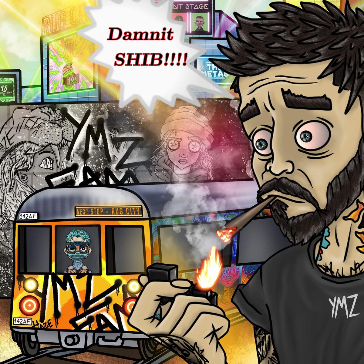 You've all met ShibManZ? 👀

Shib <a href="/mharris2010443/">ShibETH</a> minted and 'killed' over 100 ZombieManZ and is now telling the stories of his exploits in discord.

He can sure be a handful tho. Lucky he's one of the best, if not THE best, ZombieManZ killers around!

#YMZ #NFTs