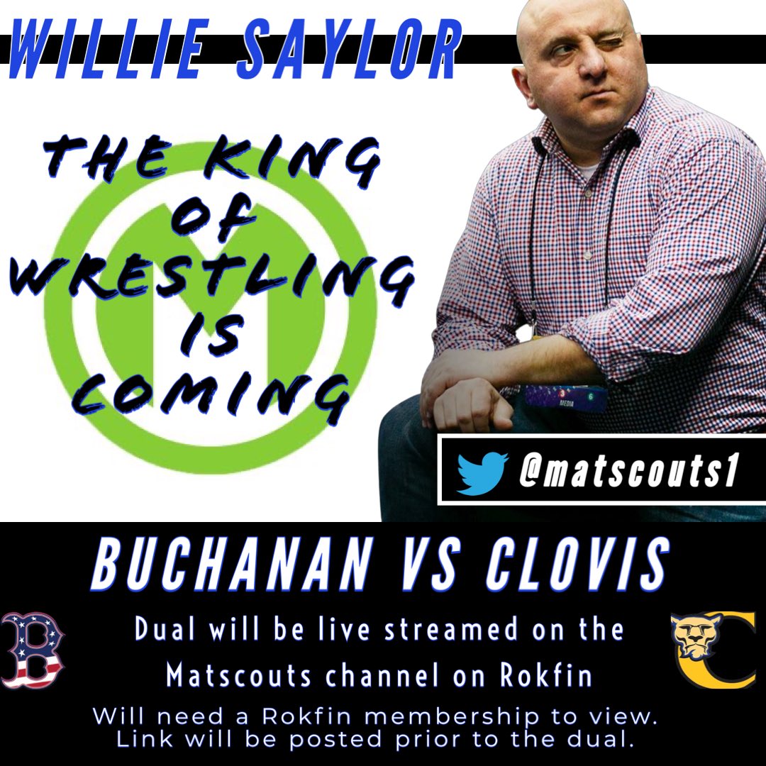 Buchanan Wrestling (@buchananempire) on Twitter photo Let’s show him what the Big One is all about. <a href="/ClovisWrestling/">Clovis Wrestling</a> <a href="/MatScouts1/">MatScouts</a> <a href="/adamtirapelle/">Adam Tirapelle, CIMA®</a> Let’s show him what the Big One is all about. <a href="/ClovisWrestling/">Clovis Wrestling</a> <a href="/MatScouts1/">MatScouts</a> <a href="/adamtirapelle/">Adam Tirapelle, CIMA®</a>