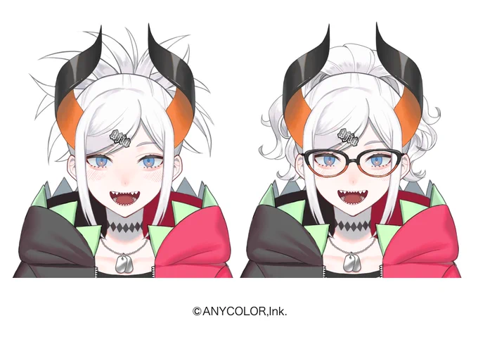 にじさんじ所属レヴィ・エリファちゃん( )の新衣装のデザインをさせて頂きました!彼女の2面性をイメージしたお洋服を作るがとても楽しかったです 