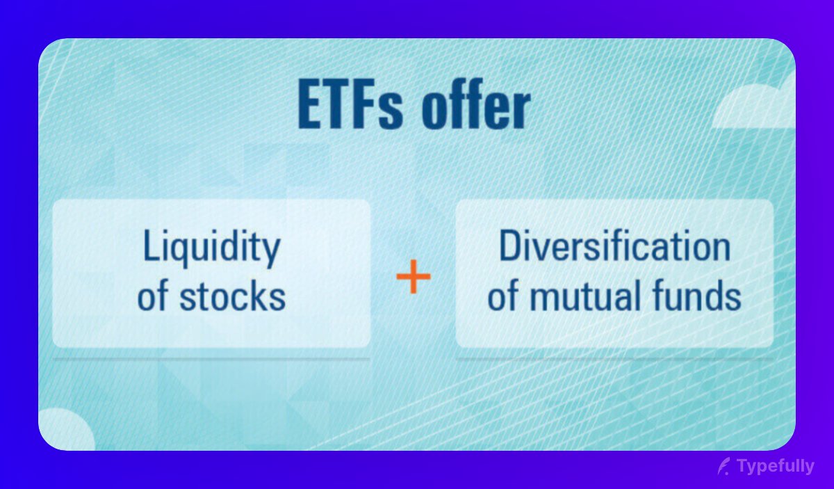 What can provide more diversification than a mutual fund, with less