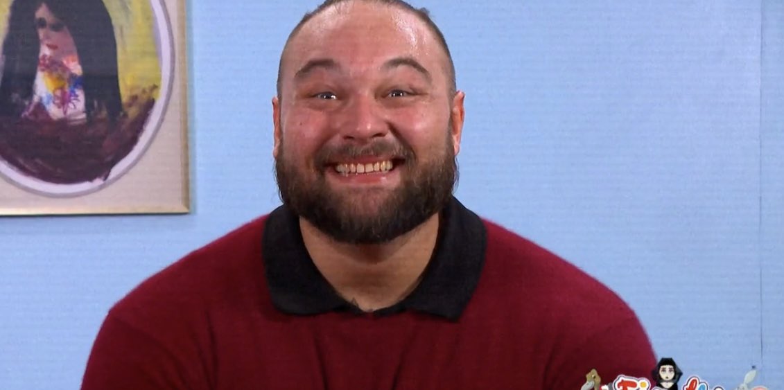 InsidersPW's tweet image. “See you in hell”.   

“LET ME IN”.    

Does this mean HE is coming back??! 

#BrayWyatt did say #RoyalRumble will be his rebirth!