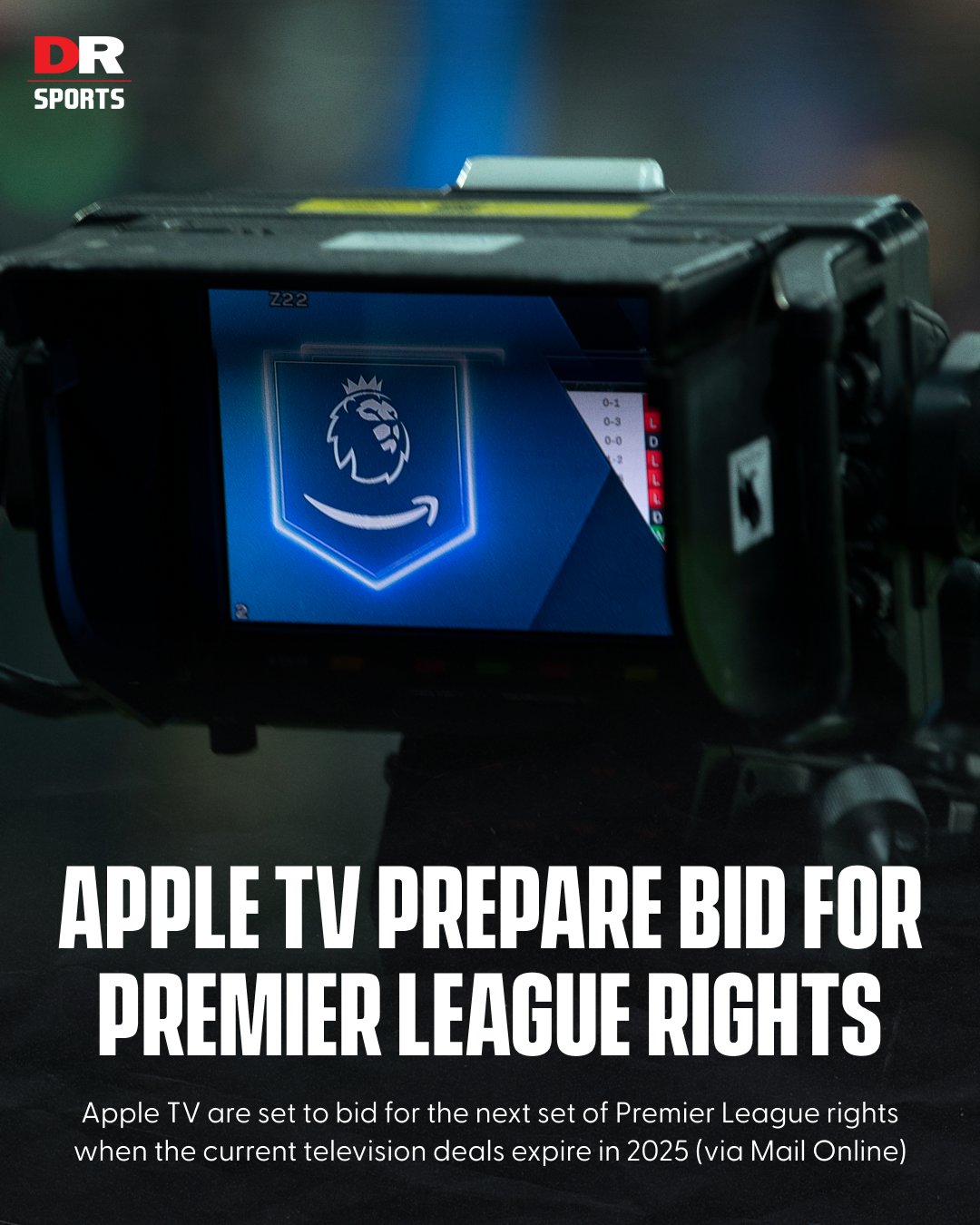 DR Sports on Twitter: "Apple TV want the Premier League rights after securing 10-year MLS 🎥 #PremierLeague #PL #Apple https://t.co/wuSOX9LgXV" / Twitter
