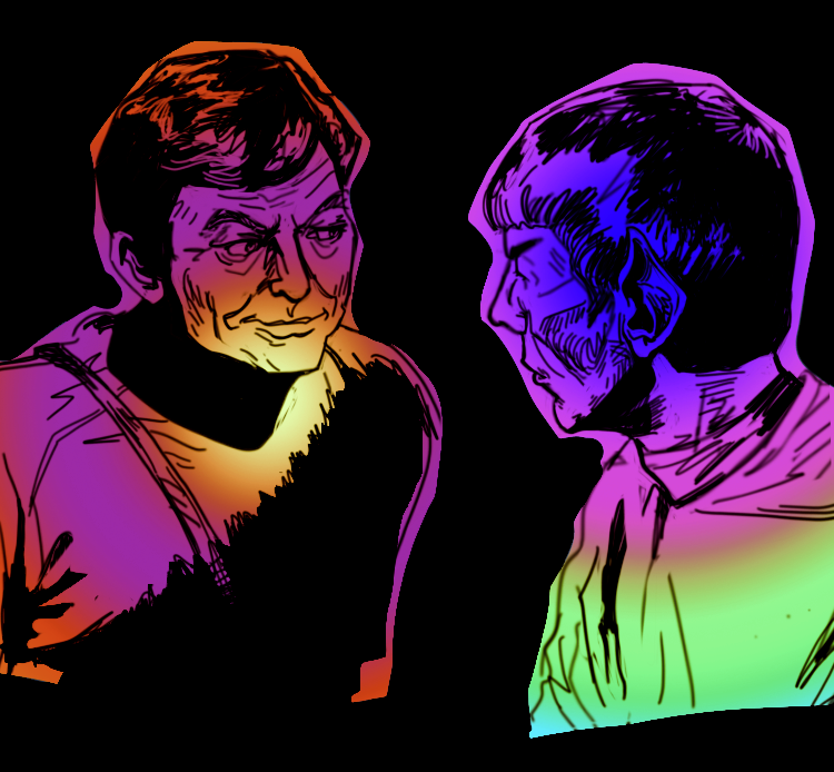 hopesmeels's tweet image. spones study. lost in translation #startrek