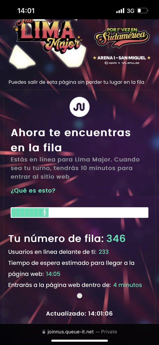PastaSquare's tweet photo. @Esports4d Son una cagada ! 10 entradas a la venta seguro! Entre en puesto 346 y cuando me tocó no había nada! Una burla es ! @joinnus siempre la misma webada https://t.co/FsfsJWgnu9