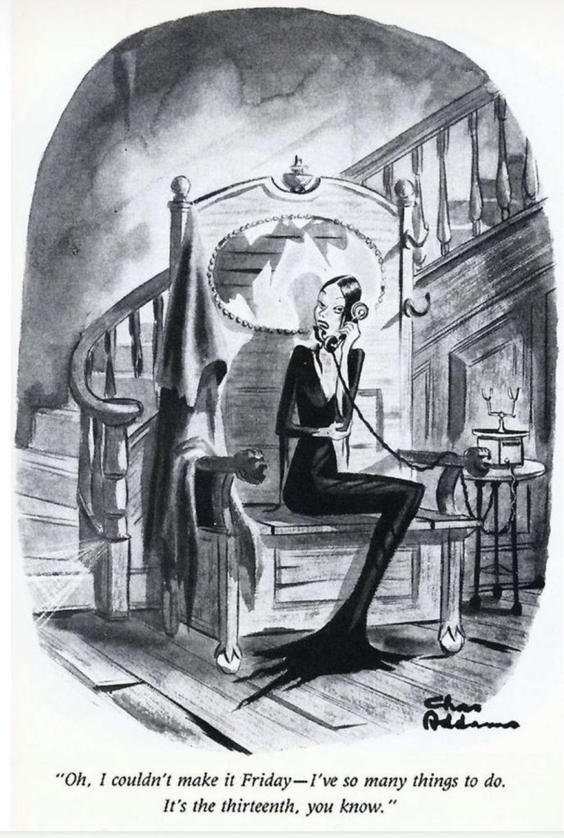 🐈‍⬛🐈‍⬛🐈‍⬛🐈‍⬛🐈‍⬛🪜

#chasaddams #charlesaddams #morticia #morticiaaddams #fridaythethirteenth #fridaythe13th #thethirteenth