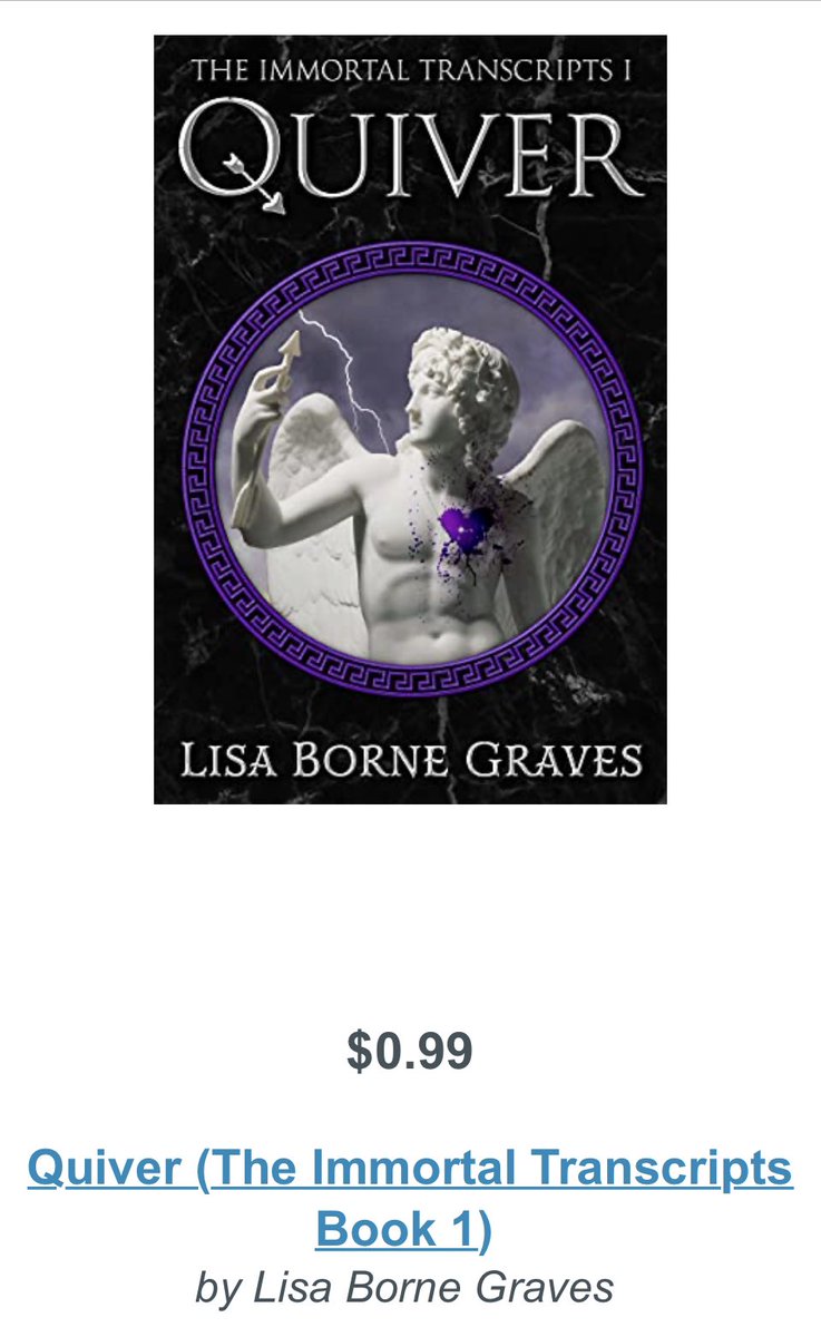 lisabornegraves's tweet image. 99¢ sale for book 1 and book 2! I’m celebrate book 3 coming soon and because I’m finishing the first draft of the 4th and final book tonight (1 chapter left!). See thread for details👇🏻#BookTwitter #mythology #romance