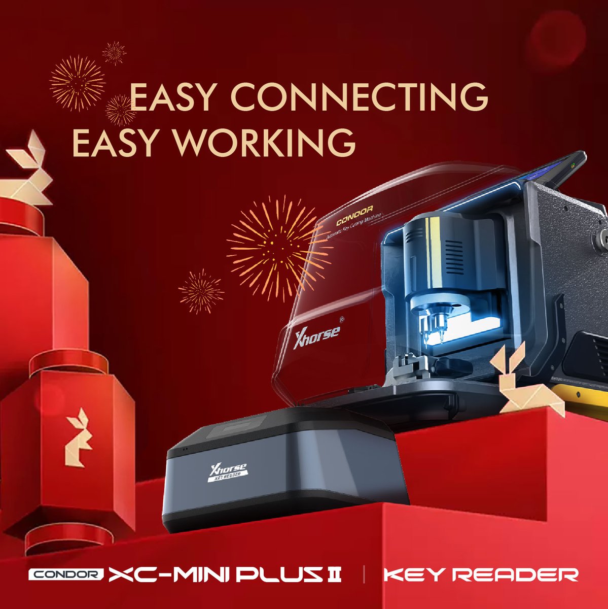 XhorseGlobal's tweet photo. CONDOR XC-MINI PLUS II and KEY READER can work together perfectly, making your work more efficient with less effort. 🥳🥳🥳
#xhorse #keyreader #locksmithlife #locksmithing #locksmithservice #carlocksmiths #locksmith #lostkeys #autolocksmith #keycutting #keycutter https://t.co/P5akgP8foV