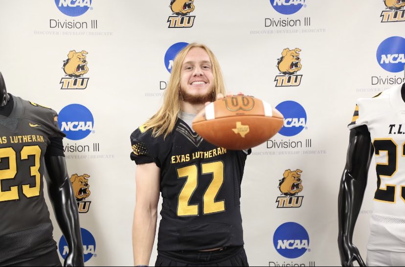 DevinEndel's tweet photo. Had a great time at Texas Lutheran University today, what a blessing! Thank you to @CoachBeauGrech and the TLU coaching staff for their hospitality! #PupsUp #2LIV3U
@Coach_Kraus @GlennGrizFB https://t.co/DNCWaWXnx7