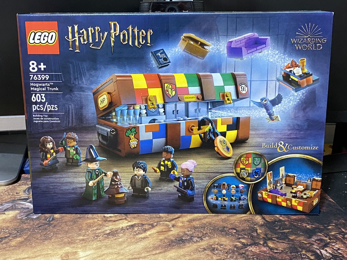 GrandAdmQuack's tweet photo. We're #LIVE on #Twitch! Putting together the #HarryPotter #Hogwarts Magical Trunk #76399 - Join us for #QuackVerse sneak peak into Ch.2 Will you have what it takes to save Harry? #imagination #storytime #mentalhealth #anxityfree #stressfree https://t.co/TsGEB61ooh https://t.co/SBAHz5UVAz