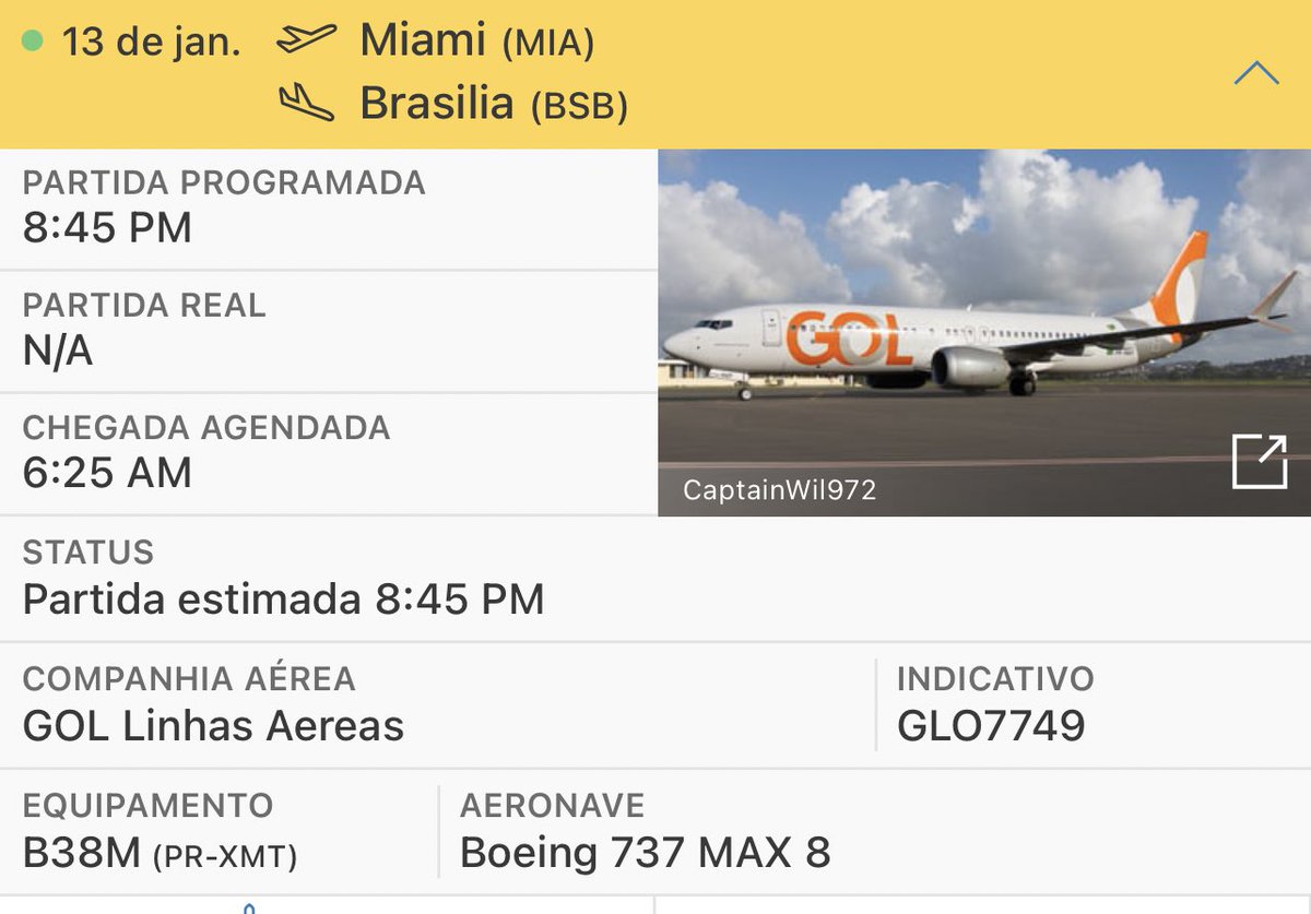 O voo que vai trazer Anderson Torres dos EUA para a cadeia 👇🏻