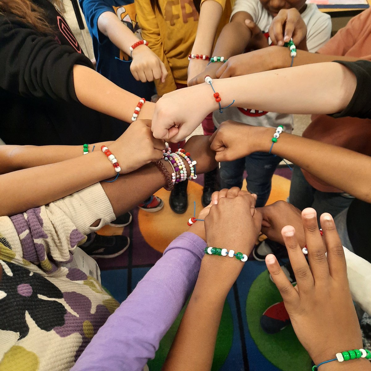 Ms. Schnell STEM (@msschnell_stem) on Twitter photo 2nd graders showing off their Binary Bracelets after a STEM lesson on decoding and encoding. Can you decode our first initials? <a href="/BCPSHES/">Hawthorne Elementary</a> <a href="/Jennzer/">Jennifer Weaver</a> 2nd graders showing off their Binary Bracelets after a STEM lesson on decoding and encoding. Can you decode our first initials? <a href="/BCPSHES/">Hawthorne Elementary</a> <a href="/Jennzer/">Jennifer Weaver</a>