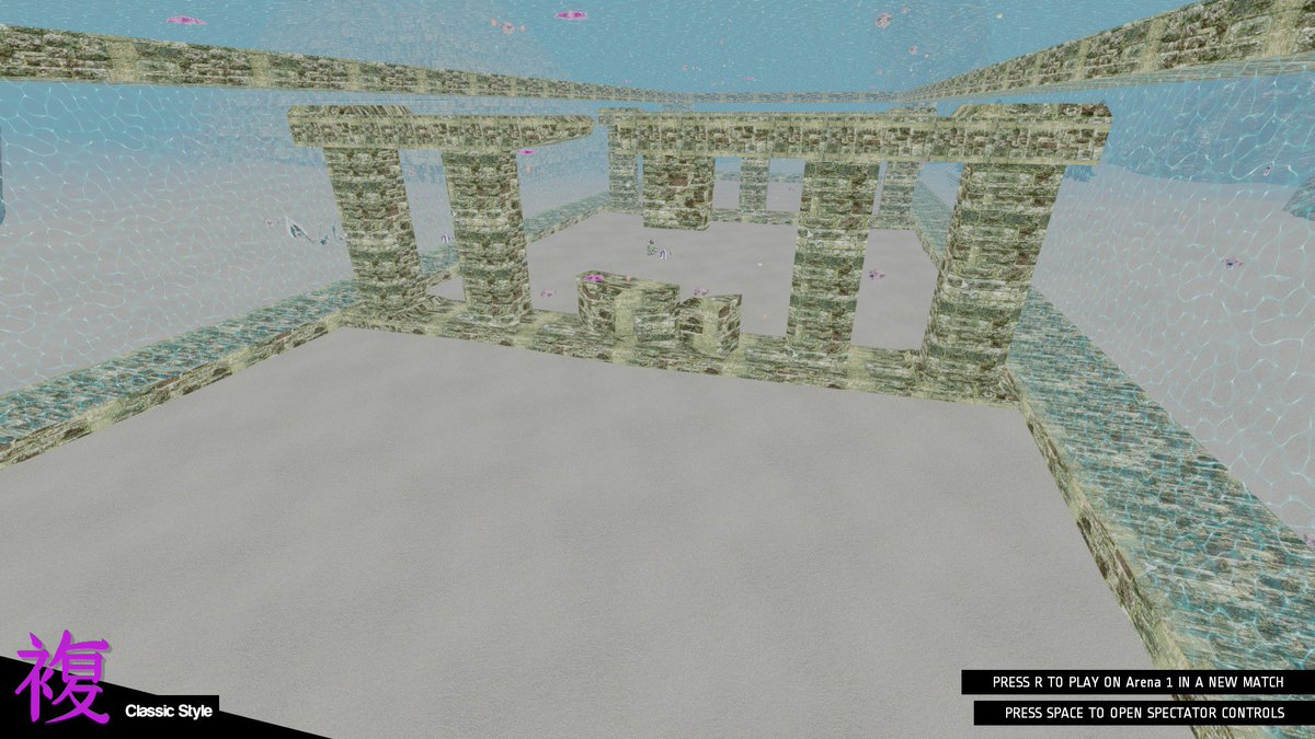 Great work to Prohorov Ilja and Aliak to make changes to the map, Fight Club, for Blade Symphony! Way to go!
#gamedev #gaming #videogames