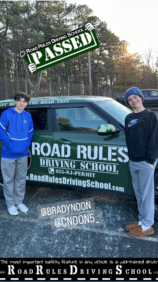 TeamRoadRules's tweet photo. Happy birthday @bradynoon05 @ConnorNoon the brush up lesson was memorable! #barbra 🤪 https://t.co/Wuow4FioE6