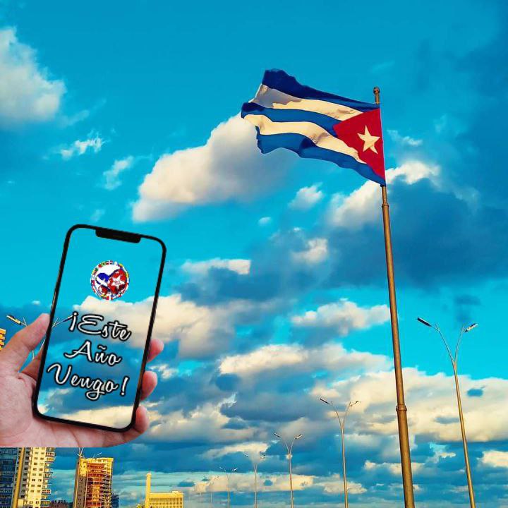 Como siempre #EsteAñoVengo defendiendo mi #Cuba Soberana.
#DeZurdaTeam  🤝🐘