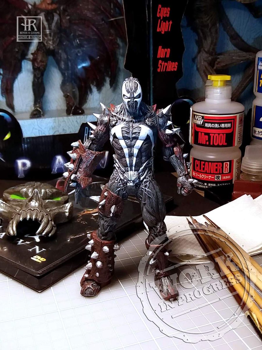 CustomsHunter's tweet photo. Movie Spawn 
From concept to custom figure
#customactionfigures #customactionfiguresart  #customspawn #hellspawn #hunter_r_customs #mcfarlanetoys #spawn #spawnactionfigure  #spawncustom #spawnfanart #spawnmcfarlane #spawnmovie #spawnmovie1997
#toddmcfarlane #スポーン https://t.co/tQvgp4bqPT