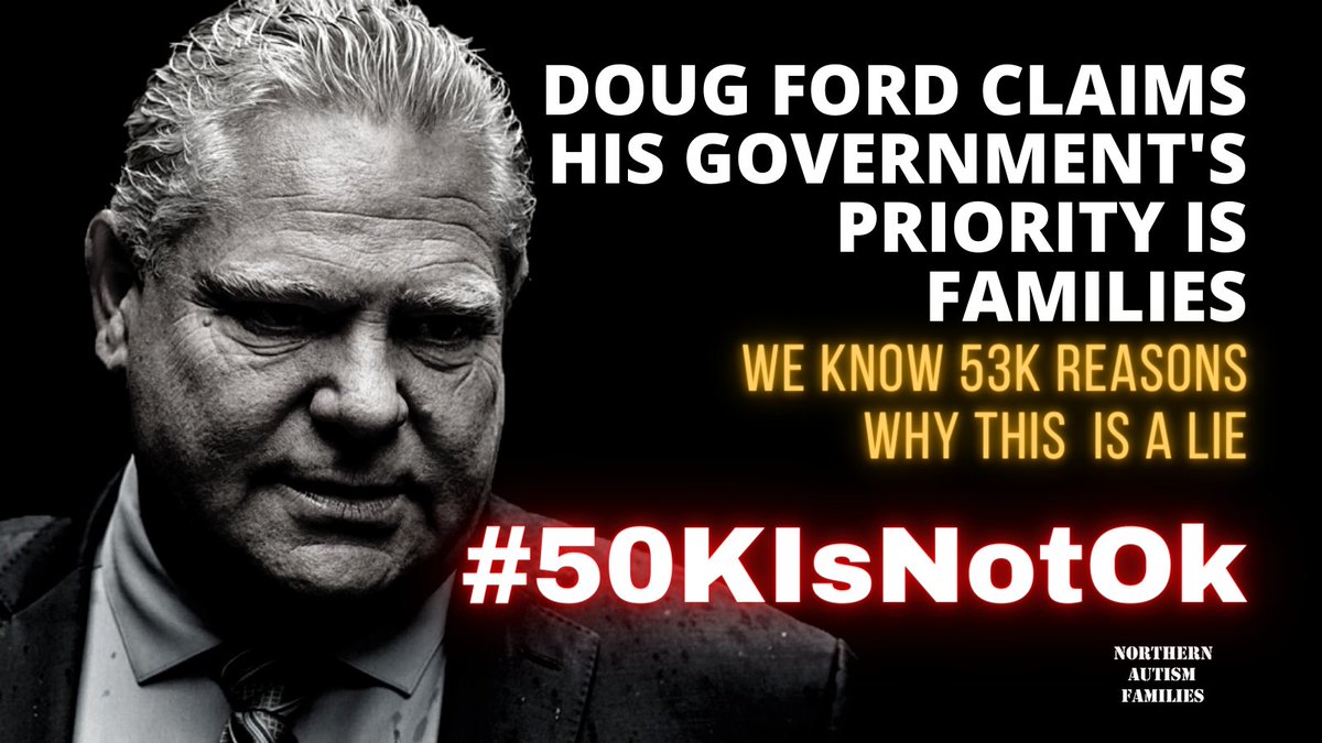 Alina_Cameron's tweet photo. The ON Autism Program is NOT FIXED. Tens of thousands of children are still stuck on waitlists. Worse yet, the ministry in charge has gone silent. Please help: contact your MPP & tell them 50K+ kids are waiting. #50KIsNotOK
#NoTransparency4Autism #onpoli #39kIsNotEnough https://t.co/P8V0RZaCyT