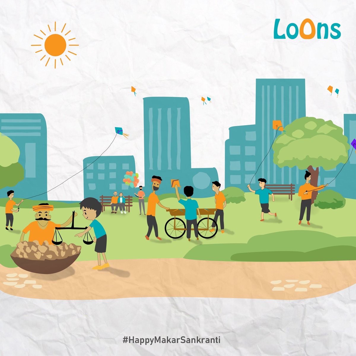loonsindia's tweet photo. Happiness is gathering at one place, eating chura tilkut and flying kites. 

Happy Makar Sankranti!

#makarsankranti #sankranti #festival #happiness #kiteflying #loons #creativity #technology https://t.co/gOrZvlk03b