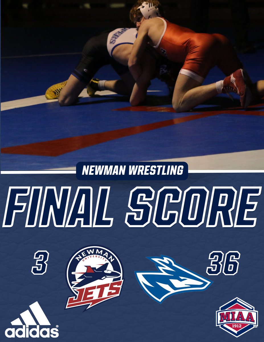 NewmanWrestling's tweet photo. Final from Fugate 

#JetPower✈️ https://t.co/gMQPpMR3c7