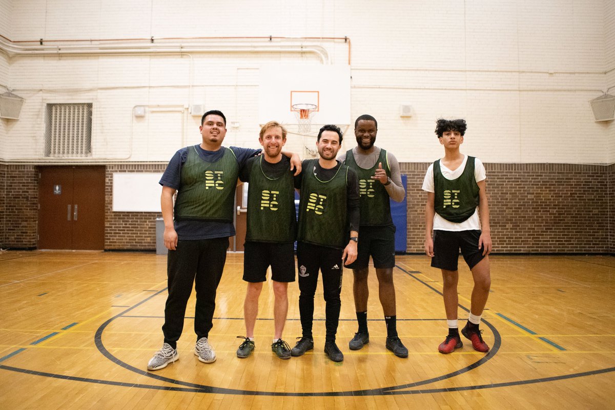 jordyxcollins's tweet photo. First look at some edits of #Streetfc this week. Games were played in a really old gym near Sloans. https://t.co/31BzzCgBKH