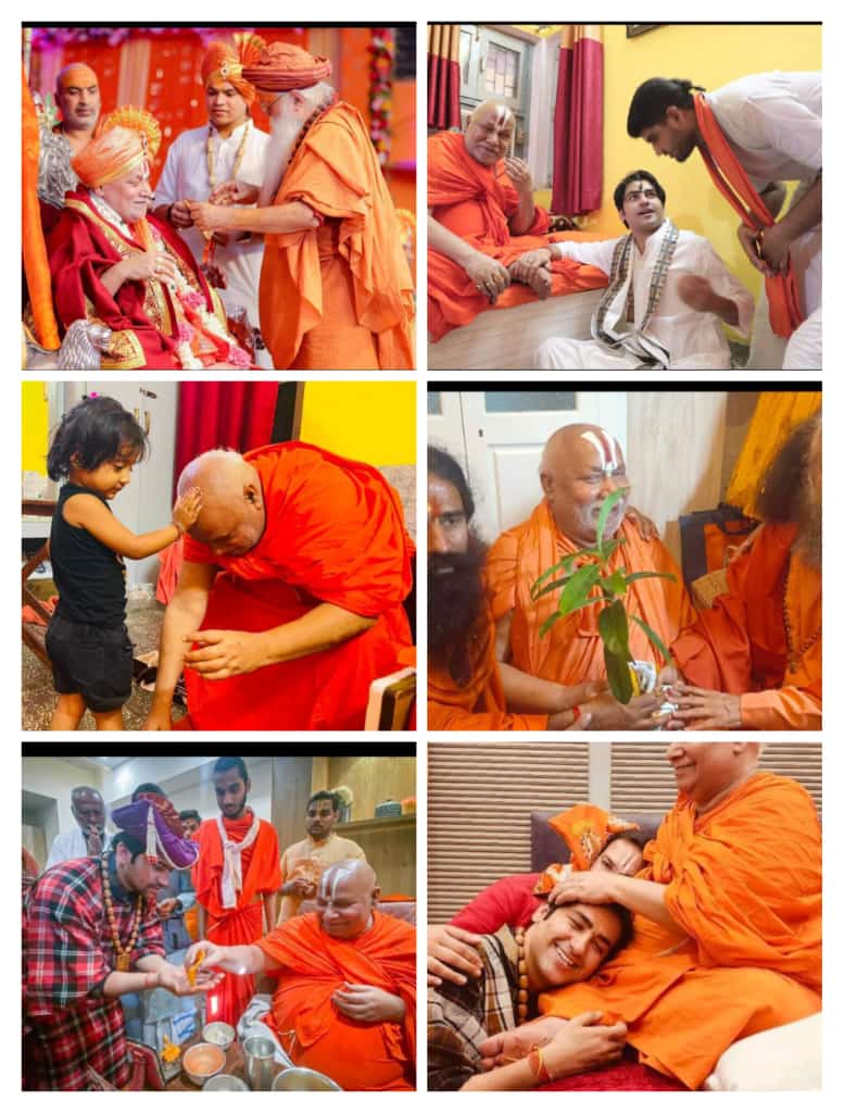 MayankM59's tweet photo. T-1172 ||नमो राघवाय||पूज्यपाद श्रीजगद्गुरुदेव भगवान् जी को 74वें  प्राकट्य दिवस की हार्दिक बधाई धर्मचक्रवर्ति महामहोपाध्याय वाचस्पति कविकुलरत्न राष्ट्रपति पुरस्कृत #पद्मविभूषण से सम्मानित आजीवन #कुलाधिपति_जगद्गुरु_रामभद्राचार्य_दिव्यांग_विश्वविद्यालय 
@JagadguruJi
@bageshwardham https://t.co/Xj2077v1mY